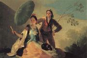 Francisco de goya y Lucientes The Parasol oil painting